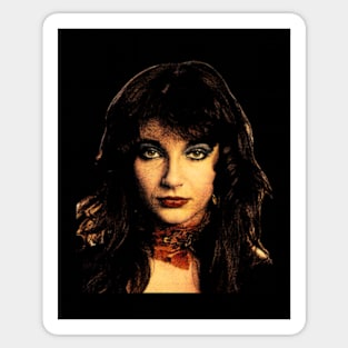 Kate Bush Retro Sticker